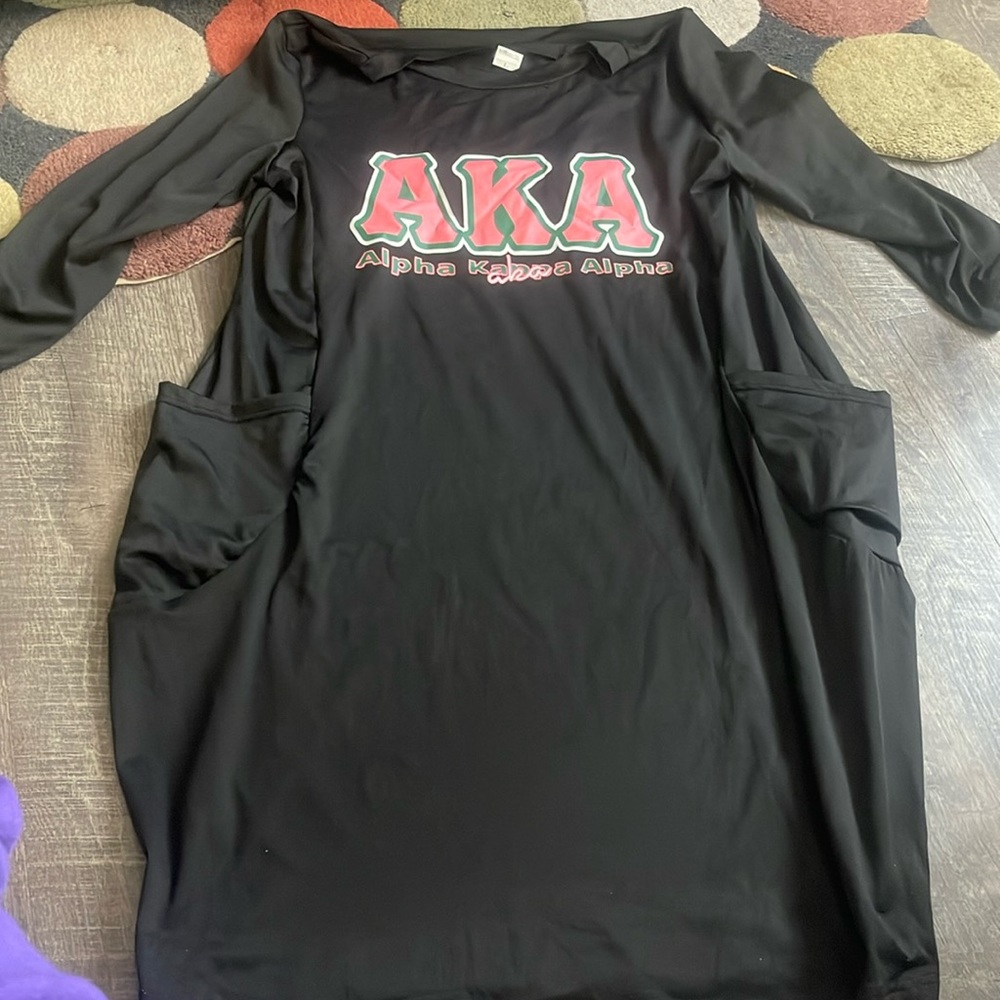 Sorority black dress size large never worn